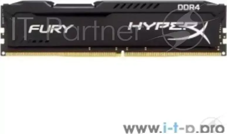 Память оперативная KINGSTON 16GB 3200MHz DDR4 CL18 DIMM HyperX FURY Black