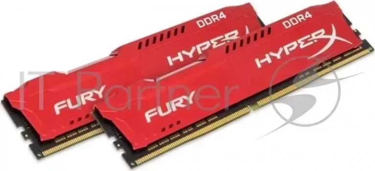 Память оперативная KINGSTON 32GB 2933MHz DDR4 CL17 DIMM (Kit of 2) HyperX FURY Red
