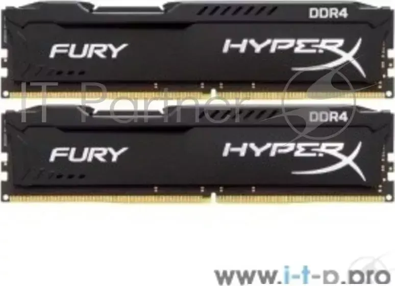 Память оперативная KINGSTON 32GB 3200MHz DDR4 CL18 DIMM (Kit of 2) HyperX FURY Black