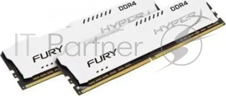 Память оперативная KINGSTON 32GB 3200MHz DDR4 CL18 DIMM (Kit of 2) HyperX FURY White