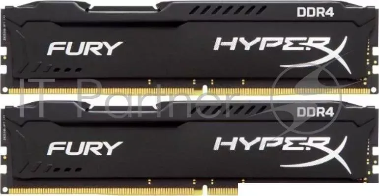 Память оперативная KINGSTON 32GB 3466MHz DDR4 CL19 DIMM (Kit of 2) HyperX FURY Black