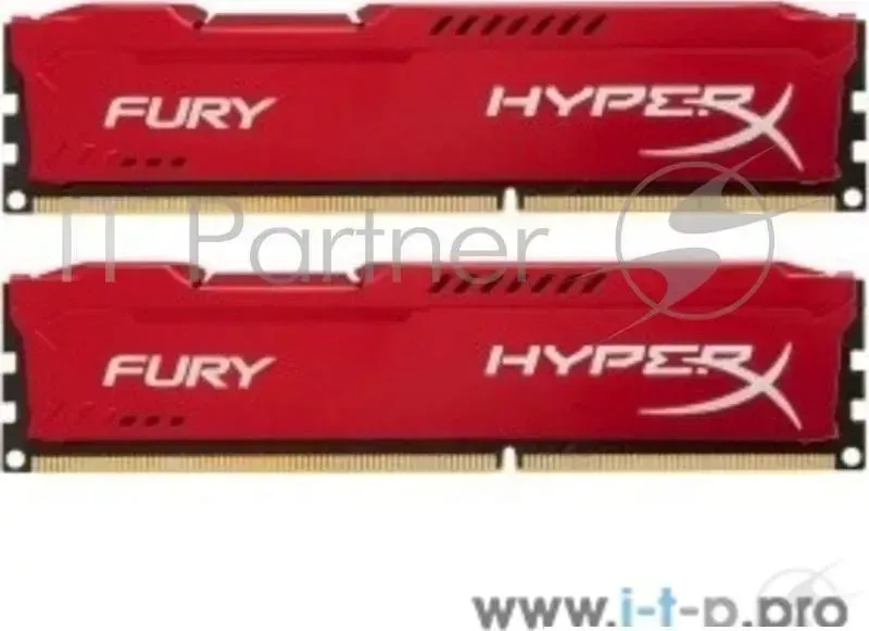 Память оперативная KINGSTON 32GB 3466MHz DDR4 CL19 DIMM (Kit of 2) HyperX FURY Red