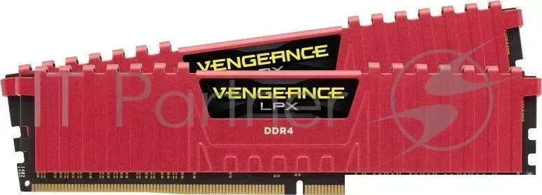 Память DDR4 2x16Gb 3000MHz CORSAIR CMK32GX4M2B3000C15R RTL PC4 24000 CL15 DIMM 288 pin 1.35В