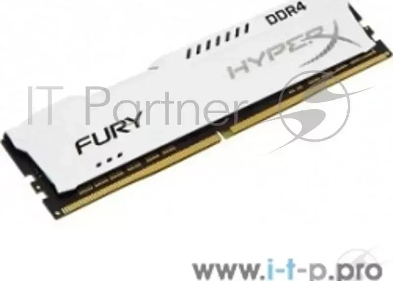 Память оперативная KINGSTON 8GB 2666MHz DDR4 CL16 DIMM HyperX FURY White