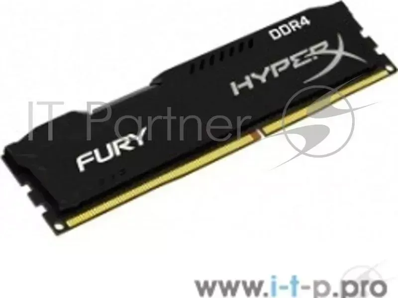 Память оперативная KINGSTON 8GB 2666MHz DDR4 CL16 DIMM HyperX FURY Black