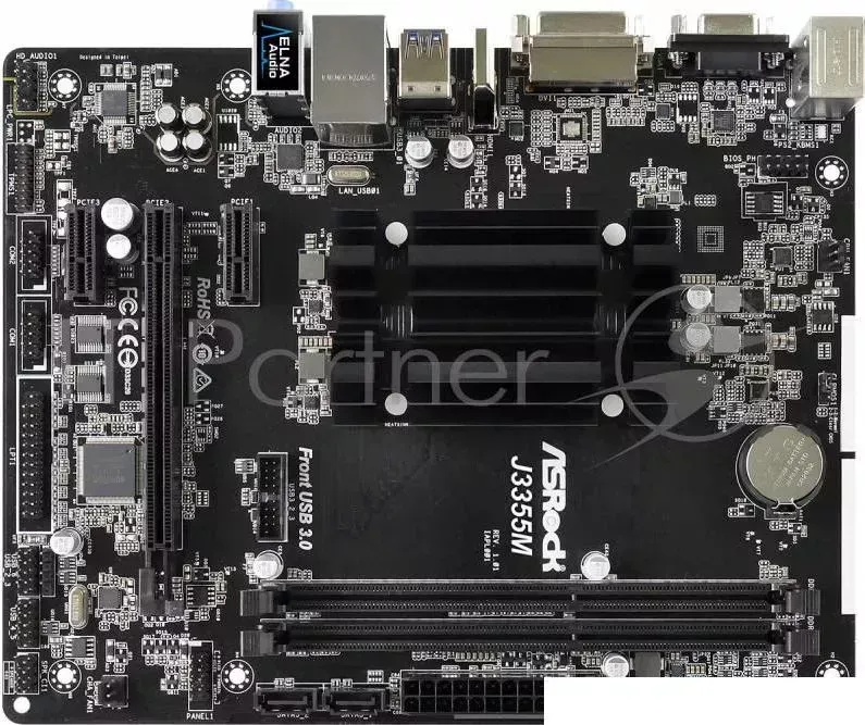 Материнская плата Asrock J3355M mATX AC`97 8ch(7.1) GbLAN+VGA+DVI+HDMI