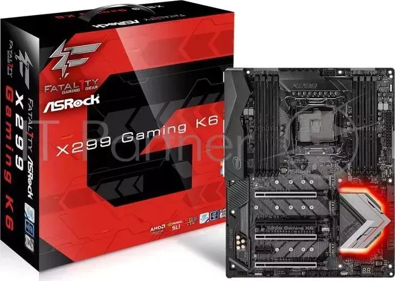 Материнская плата X299 S2066 ATX X299 GAMING K6 ASROCK ASROCK K6