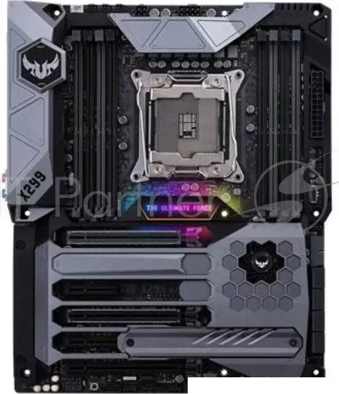 Материнская плата Asus TUF X299 MARK 1 Soc-2066 Intel X299 8xDDR4 ATX AC`97 8ch(7.1) 2xGgE RAID ASUS 1