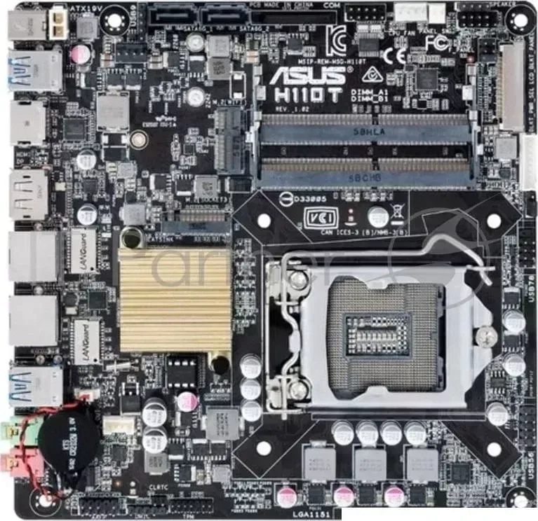 Материнская плата MB ASUS H110T/CSM