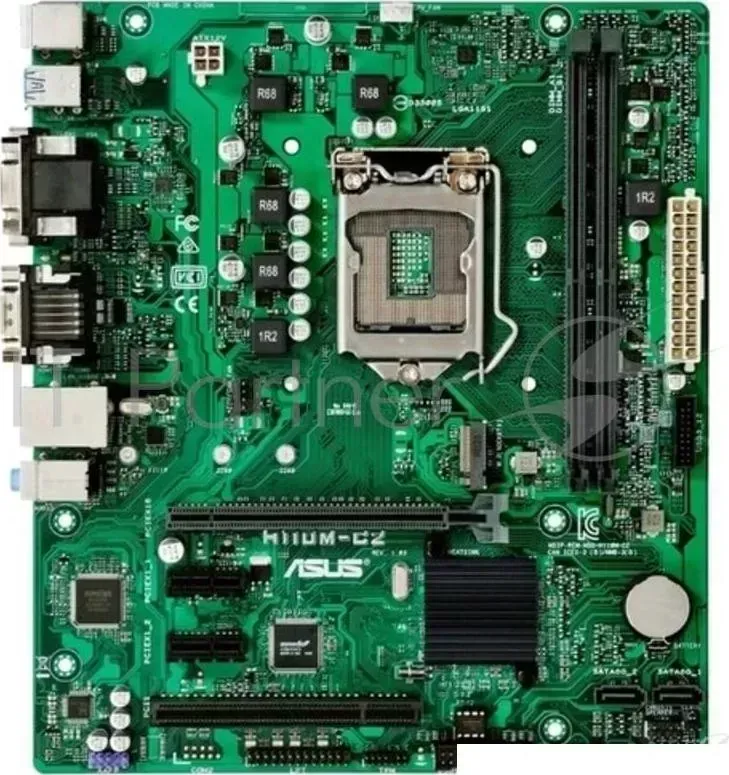 Материнская плата MB ASUS MB H110M-C2/CSM