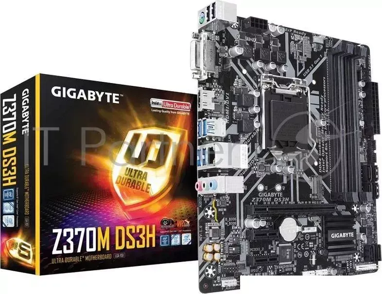 Материнская плата Z370 S1151 MATX Z370M DS3H GIGABYTE GIGABYTE M