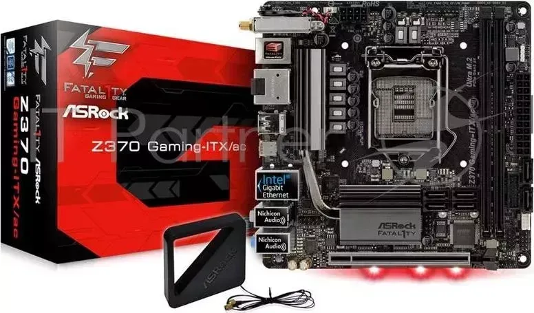 Материнская плата Z370 S1151 MITX Z370 GAMING-ITX/AC ASROCK