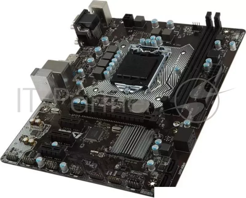 Материнская плата MSI H110M PRO VDP S1151, H110, 2*DDR4, PCI E16x, D SUB, DVI, DP, SATA III, GB Lan, USB3.1 Gen1, mATX, Retail