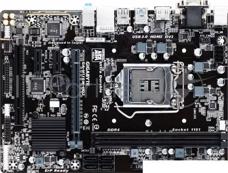 Материнская плата GIGABYTE GA-H110M-HD2 RTL