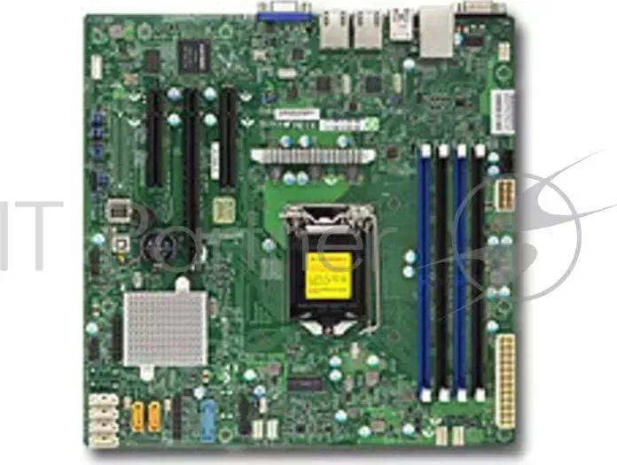 Материнская плата Supermicro MBD X11SSL F, Single SKT, Intel C232 PCH chipset, 6 x SATA3, 2 x GbE LAN, 2 x SATA DOM, dedicated IPMI, mATX Retail