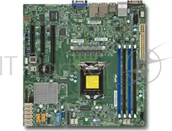 Материнская плата SuperMicro MBD-X11SSH-F-O (Soc-1151 iC236 mATX 4xDDR4 8xSATA3 SATA RAID i210AT 2хGgbEth) Ret Supermicro MBD X11SSH F O Soc 1151 2хGgbEth
