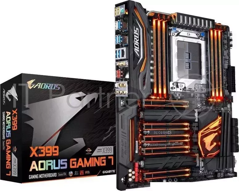 Материнская плата AMD X399 STR4 ATX X399 AORUS GAMING 7 GIGABYTE GIGABYTE 7