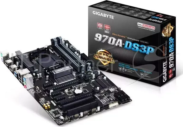 Материнская плата AMD 970/SB950 SAM3+ ATX GA-970A-DS3P V2.1 GIGABYTE