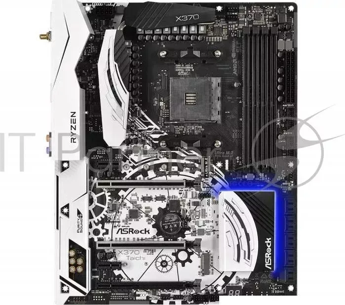 Материнская плата Asrock X370 TAICHI Soc-AM4 AMD X370 4xDDR4 ATX AC`97 8ch(7.1) GbLAN RAID