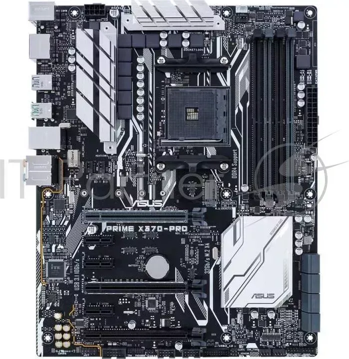 Материнская плата Asus PRIME X370-PRO Soc-AM4 AMD X370 4xDDR4 ATX AC`97 8ch(7.1) GbLAN RAID+HDMI+DP