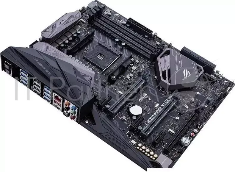 Материнская плата Asus CROSSHAIR VI HERO Soc-AM4 AMD X370 4xDDR4 ATX AC`97 8ch(7.1) GbLAN RAID ASUS VI