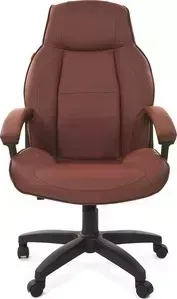Кресло офисное CHAIRMAN 436 LT экопремиум коричневый