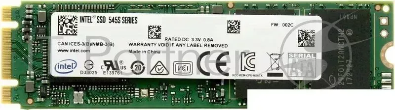 Накопитель SSD INTEL Original SATA III 512Gb SCKKW512G8X1 545s Series M.2