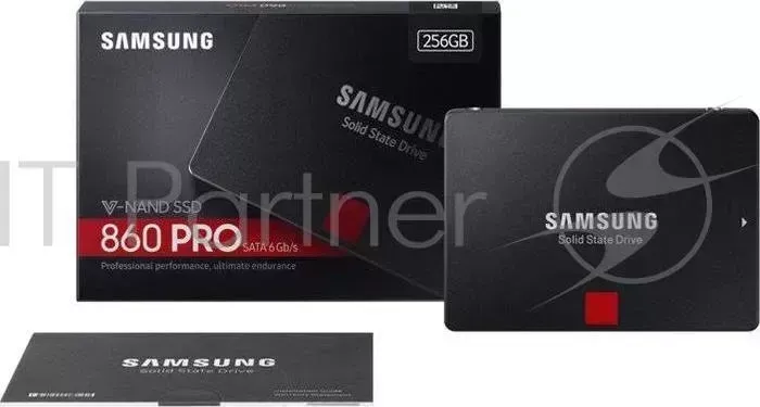 Накопитель SSD SAMSUNG SATA III 256Gb MZ 76P256BW 860 Pro 2.5"