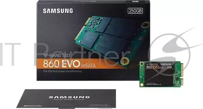 Накопитель SSD SAMSUNG mSATA 250Gb MZ M6E250BW 860 EVO mSATA