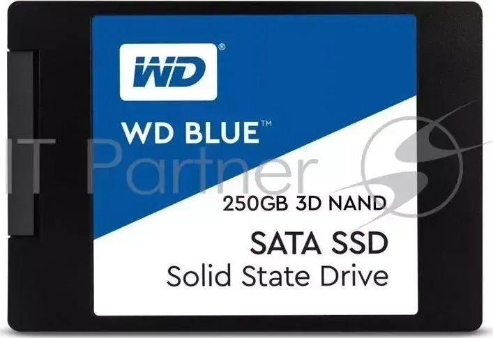 Твердотельный накопитель SSD 2.5" 250GB WD Blue (R525/W550Mb/s, TLC, SATA) (WDS250G2B0A) WESTERN DIGITAL WD