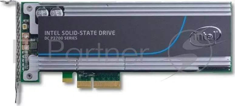Накопитель SSD INTEL Original PCI E x4 1600Gb PEDMD016T401 DC P3700 PCI E AIC add in card
