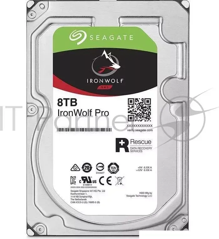 Жесткий диск Seagate Original SATA-III 8Tb ST8000NE0004 Ironwolf Pro (7200rpm) 256Mb 3.5"