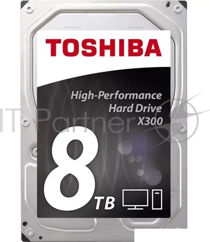 Жесткий диск SATA 8TB 7200RPM 6GB/S 128MB HDWF180UZSVA TOSHIBA