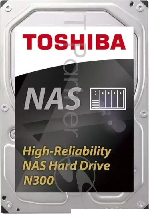 Жесткий диск TOSHIBA SATA-III 4Tb HDWQ140EZSTA NAS N300 (7200rpm) 128Mb 3.5" Rtl