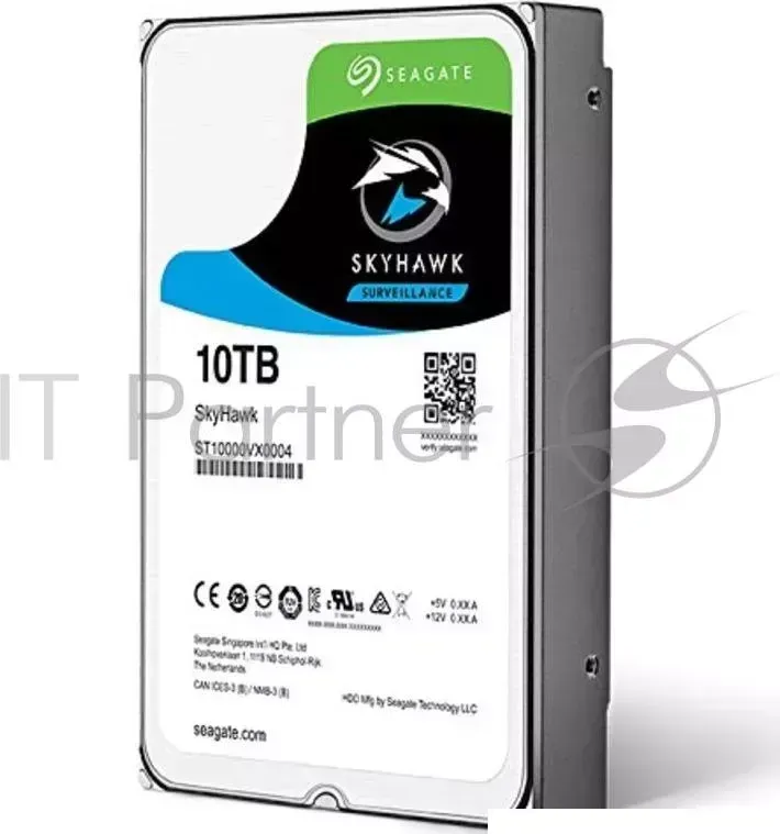 Жесткий диск SEAGATE Original SATA III 10Tb ST10000VX0004 Video Skyhawk 7200rpm 256Mb 3.5"