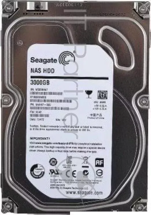 Жесткий диск SEAGATE Original SATA III 3Tb ST3000VM002 Video 5900rpm 64Mb 3.5"