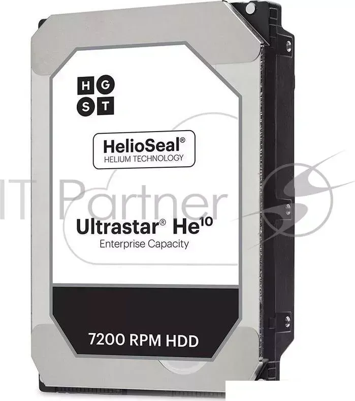 Жесткий диск HDD Server HGST Ultrastar HE10 (3.5’’, 8TB, 256MB, 7200 RPM, SAS 12Gb/s, 512E SE) SKU: 0F27358 HITACHI 3.5 , SE