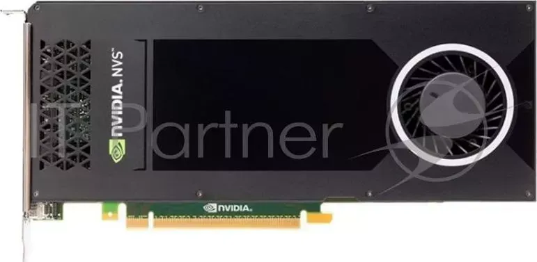 Видеокарта 4Gb <PCI-E> PNY nVidia NVS 810 DDR3, 128 bit, 8*mDP, 8*mDP to DP adapter cables, Retail