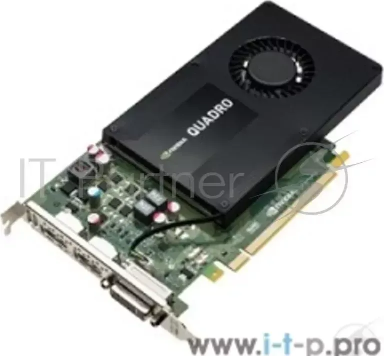 Видеокарта PNY Quadro K2200 4GB OEM VCQK2200BLK 1 T PCIE 2xDP DVI