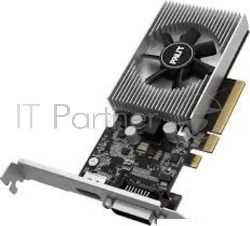 Видеокарта PALIT PCI E PA GT1030 2GD4 nVidia GeForce GT 1030 2048Mb 64bit DDR4 1151/2100 DVIx1/HDMIx1/HDCP Ret low profile