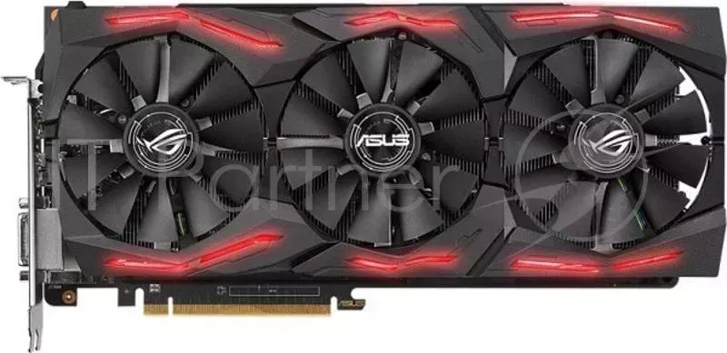 Видеокарта ASUS ROG STRIX RXVEGA56 O8G GAMING RTL