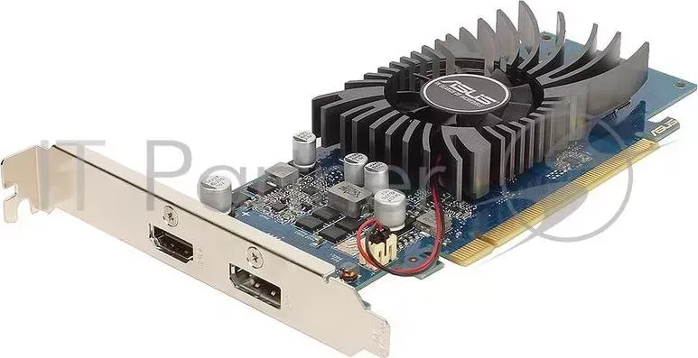 Видеокарта Asus PCI-E GT1030-2G-BRK nVidia GeForce GT 1030 2048Mb 64bit GDDR3 1228/6008/HDMIx1/DPx1/HDCP Ret low profile ASUS GT