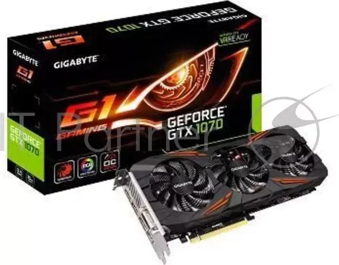 Видеокарта PCIE16 GTX1070 8GB GDDR5 N1070G1 GAMING-8GD V2 GIGABYTE GIGABYTE V2