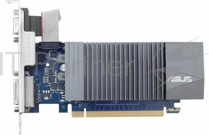 Видеокарта Asus PCI-E GT710-SL-2GD5-BRK nVidia GeForce GT 710 2048Mb 64bit GDDR5 954/5012 DVIx1/HDMIx1/CRTx1/HDCP Ret low profile ASUS GT