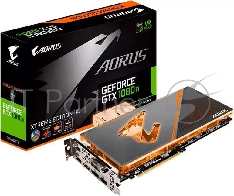Видеокарта PCIE16 GTX1080TI 11GB N108TAORUSX WB-11GD GIGABYTE