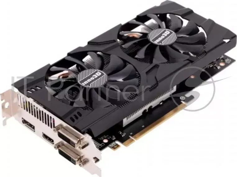 Видеокарта GTX 1060 TwinX2, (1506Mhz / 8Gbps) / 6GB GDDR5 / 192-bit  / Dual DVI + HDMI + DP /(N106F-5SDN-N5GS), RTL {10} (499) Innovision / / / / + + DP