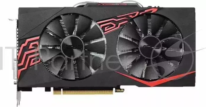 Видеокарта Asus PCI-E EX-GTX1070-O8G nVidia GeForce GTX 1070 8192Mb 256bit GDDR5 1582/8008 DVIx1/HDMIx2/DPx2/HDCP Ret