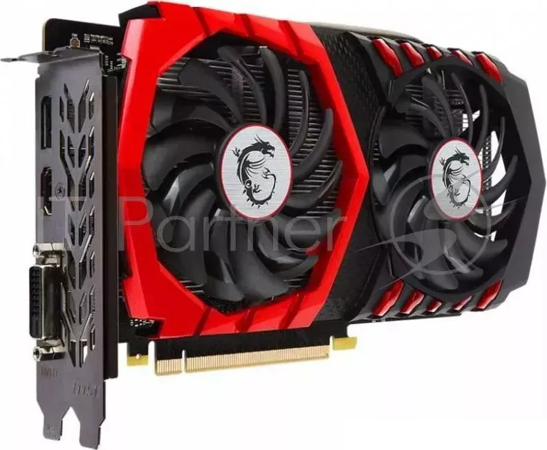 Видеокарта PCIE16 GTX1050TI 4GB GDDR5 GTX 1050 TI GAMING X 4G MSI TI X 4G