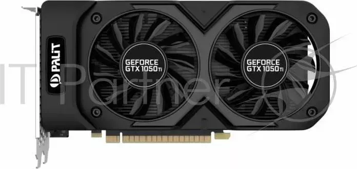 Видеокарта PALIT GeForce GTX1050Ti Dual OC / 4GB GDDR5 128bit / DVI-D, HDMI, DisplayPort / PA-GTX1050Ti Dual OC 4G / RTL PALIT OC / / / PA- OC 4G /