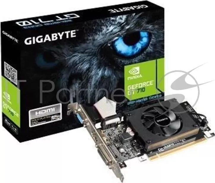 Видеокарта PCIE8 GT710 2GB GDDR3 GV-N710D3-2GL V2.0 GIGABYTE